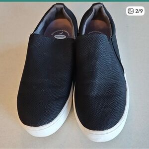 Dr Scholl's Black Slip Ons
